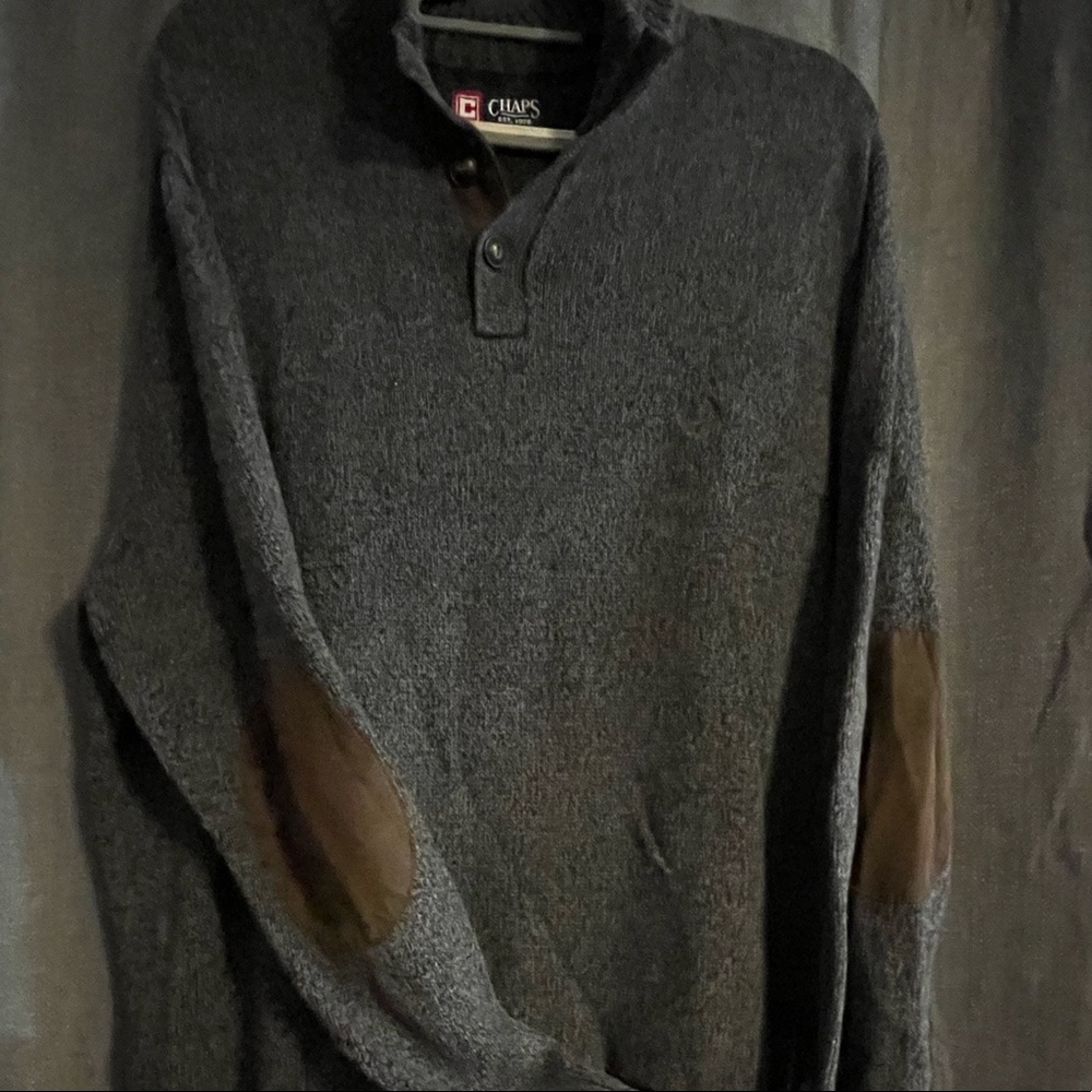 Mens XXL CHAPS Sweater EUC